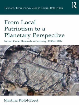 cover image of From Local Patriotism to a Planetary Perspective